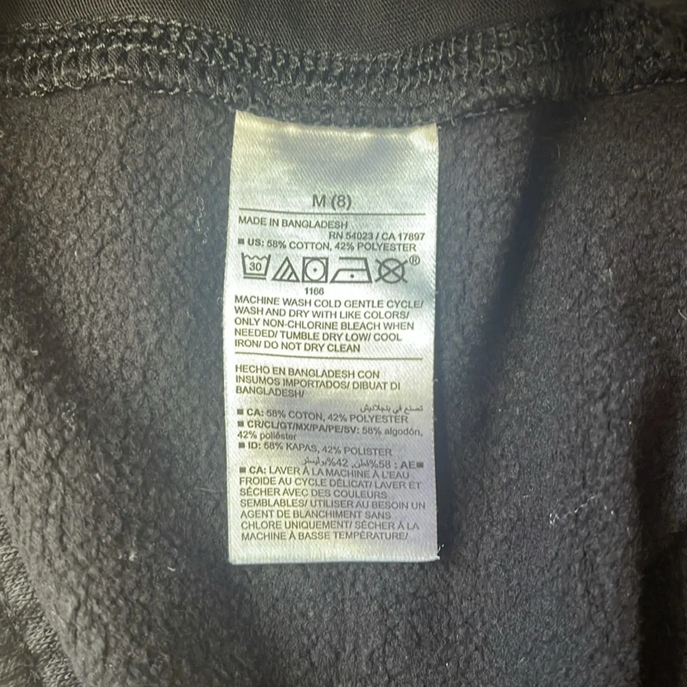 🟢 3/$15 Old Navy Fleece Shorts Boys Small (8) Black